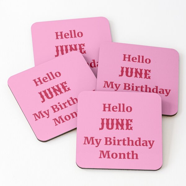 Item preview, Hello June. My birthday month designed and sold by RueChiedza.