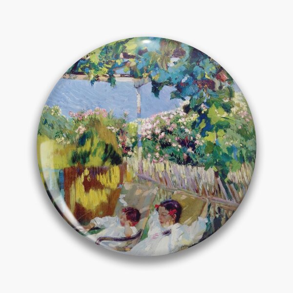 Item preview, Joaquin Sorolla y Bastida - Nap in the Garden 1904 designed and sold by DejaVuStudio.