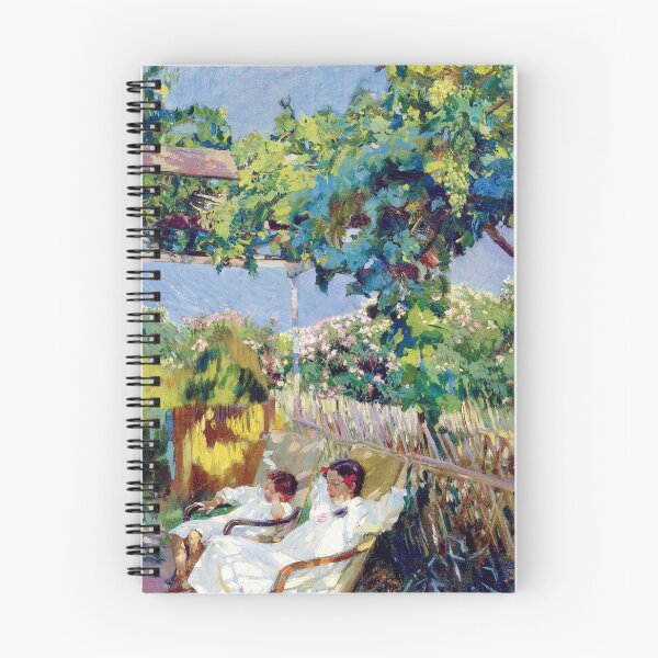 Item preview, Joaquin Sorolla y Bastida - Nap in the Garden 1904 designed and sold by DejaVuStudio.
