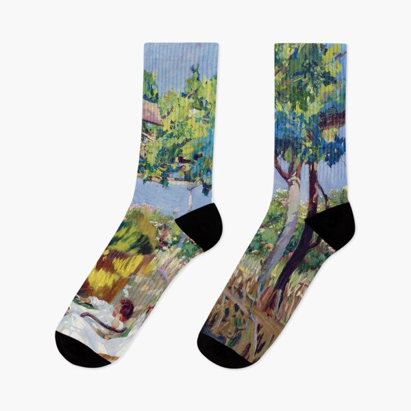 Item preview, Joaquin Sorolla y Bastida - Nap in the Garden 1904 designed and sold by DejaVuStudio.