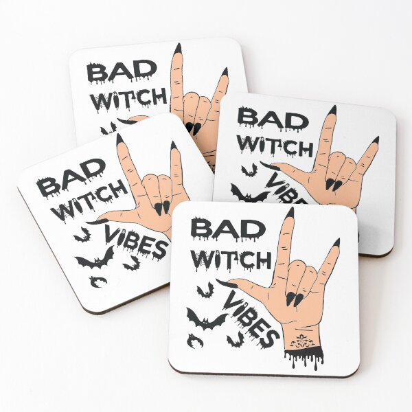 Item preview, Bad witch vibes Halloween designed and sold by MousaObaid.