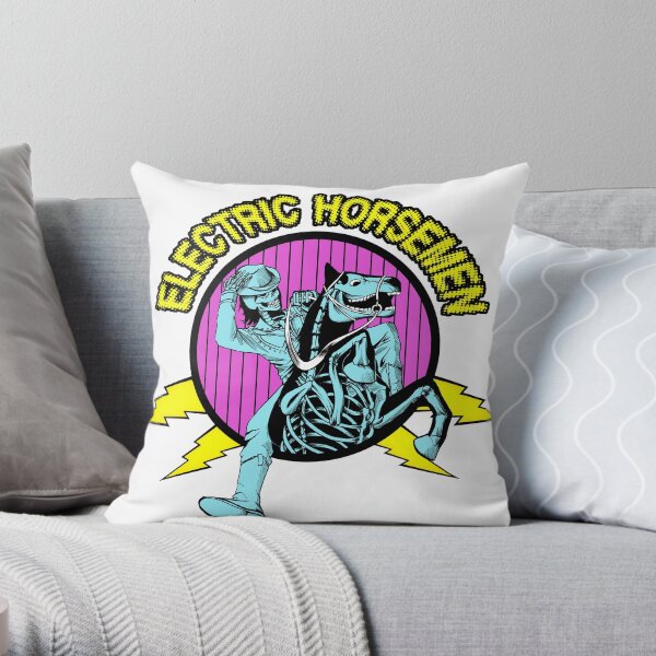 Electric Horsemen Alternate Logo 2015 Throw Pillow
