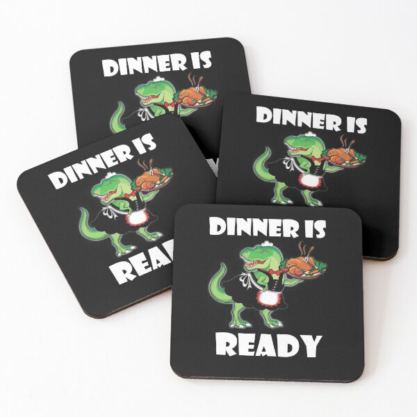 Item preview,  Funny Dinosaur mom T-shirt design for al moms! Dinner is ready! designed and sold by noahs-shop.