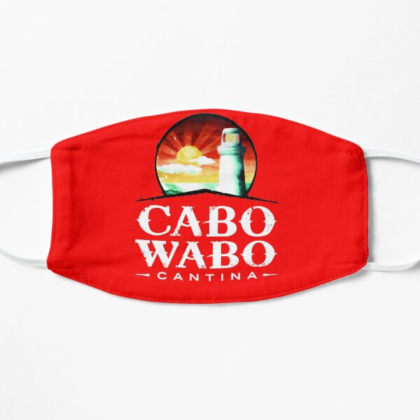 Cabo wabo Red Flat Mask