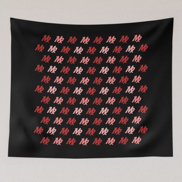 Item preview, Virgo sign red, astrology zodiac symbol black background designed and sold by Stéphane  Thirion.