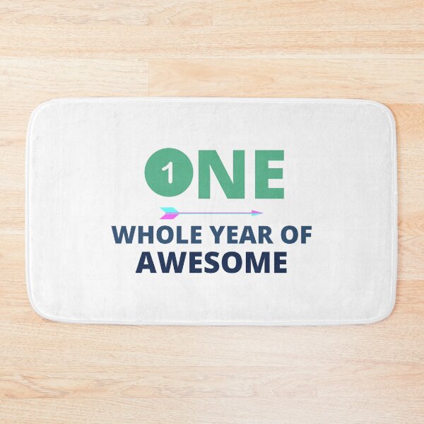 Item preview, one whole year of awesome,baby boys 1st birthday shirt,one whole year of awesome shirt,unisex birthday shirt,one shirt,1st birthday party designed and sold by BousboulaStorie.