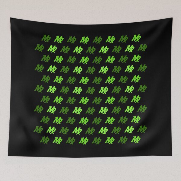 Item preview, Neon green virgo sign, astrology zodiac symbol black background designed and sold by Stéphane  Thirion.