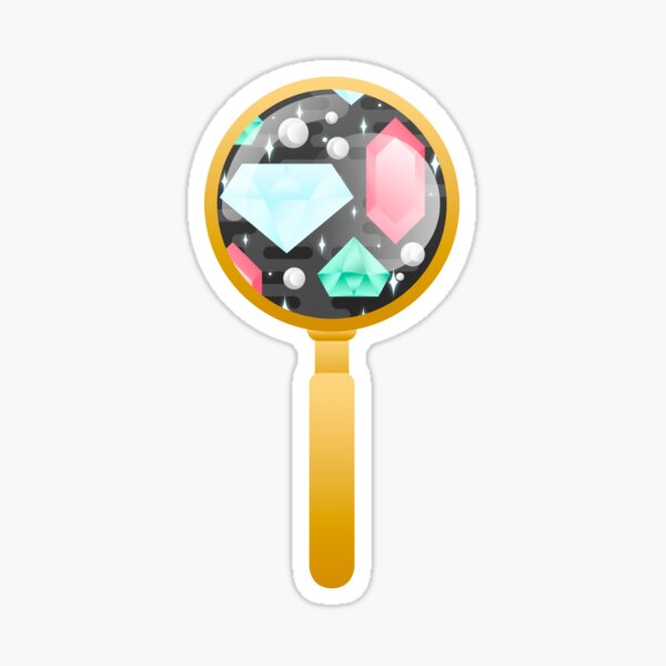 Versteckte Edelsteine Sticker