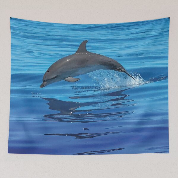 Item preview, Bottlenose Dolphin and the Blue Ocean designed and sold by PlanetPrints.