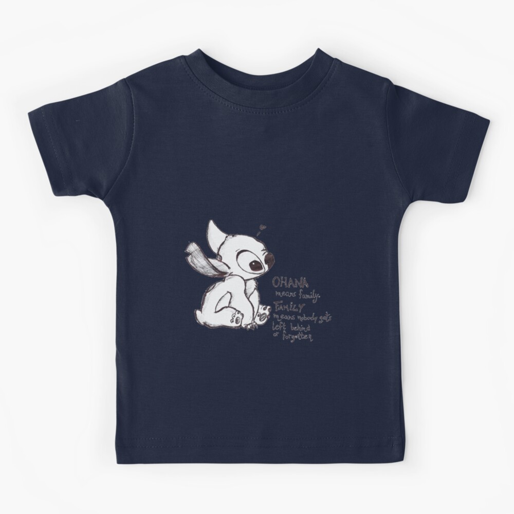 KCYSTA Stitch Cartoon Fashion Kids Girls Print Youth Kids T-Shirt Vintage Family Mama Papa Baby Family Tops Shirt Kids, Infant Unisex, Size: Small