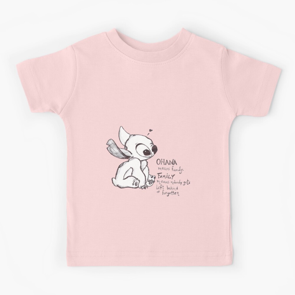 KCYSTA Stitch Cartoon Fashion Kids Girls Print Youth Kids T-Shirt Vintage Family Mama Papa Baby Family Tops Shirt Kids, Infant Unisex, Size: Small