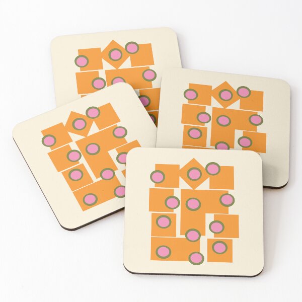 Item preview, Abstract Geometric Retro Art designed and sold by Ildiko Sipos.