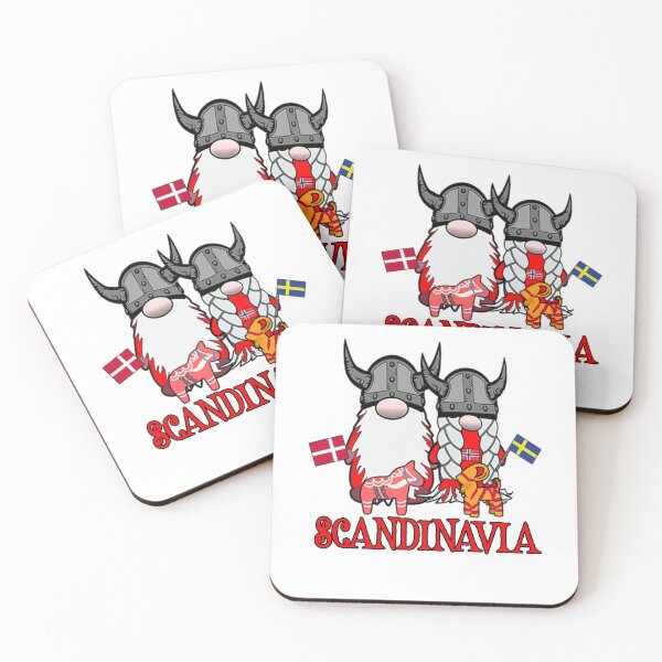Item preview, Scandinavia Cute Nordic Gnomes Viking Tomte Couple Scandinavian Nisse designed and sold by funnytshirtemp.