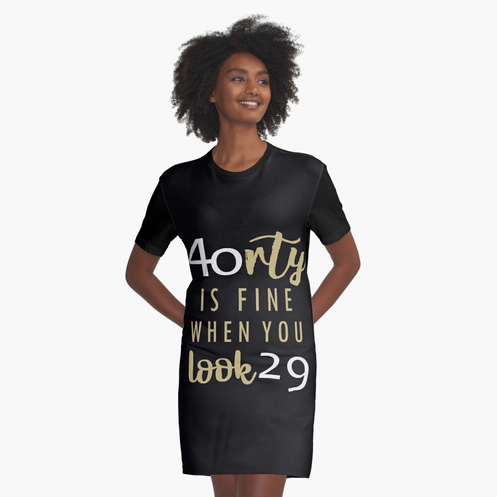 fortieth birthday shirts