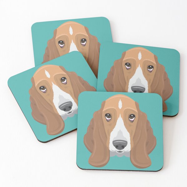 Item preview, Basset Hound designed and sold by threeblackdots.