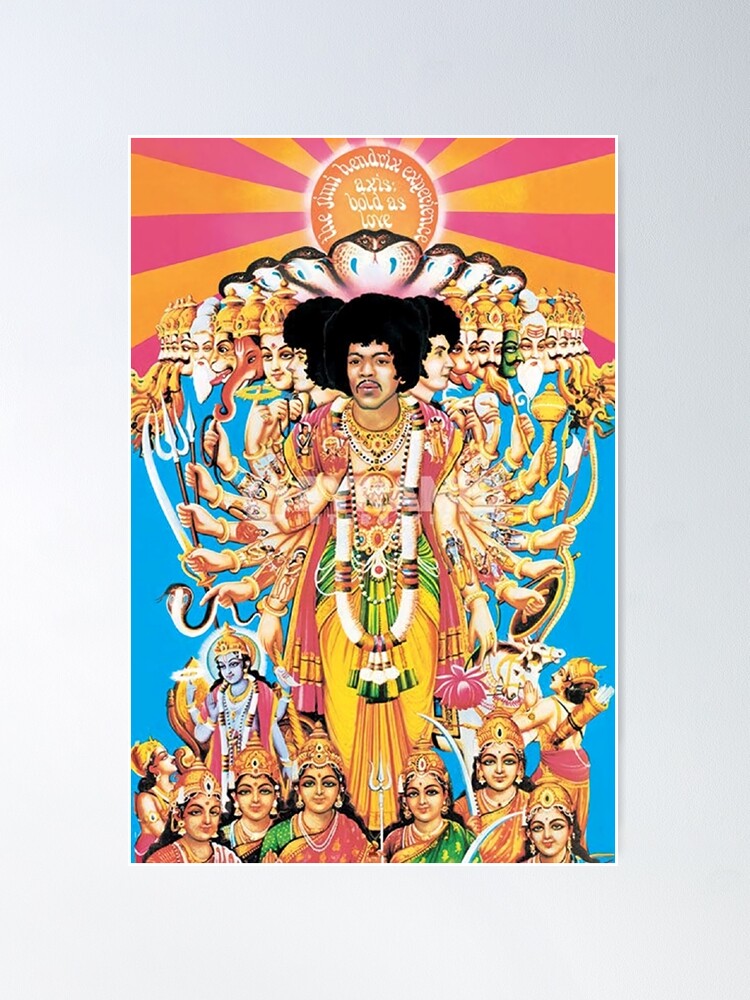 Alternative Ansicht von Kleiner Flügel Jimihendrix Poster