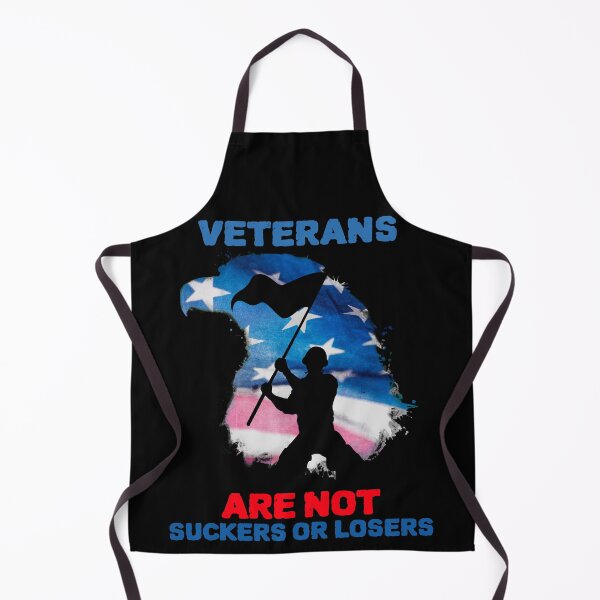 Item preview, VETERANS ARE NOT SUCKERS OR LOSERS designed and sold by YourEssentials.