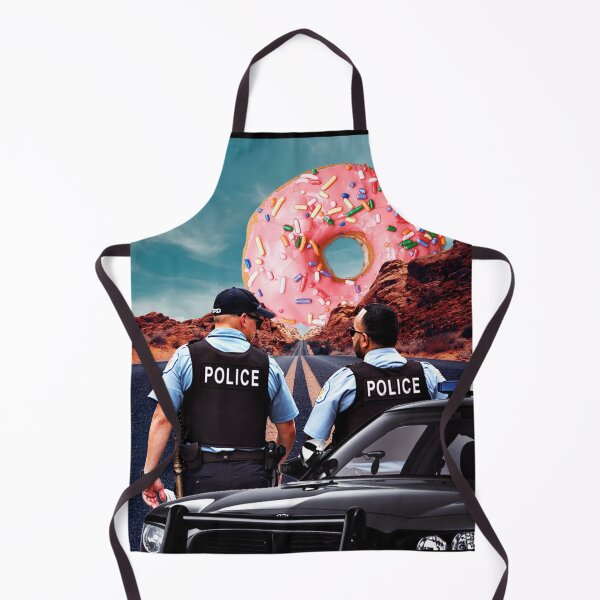 Artikelvorschau, Donut Police - Collagenkunst - Digital Surreal Artwork - Donut Squad entworfen und verkauft von LaFerte-Bernard.