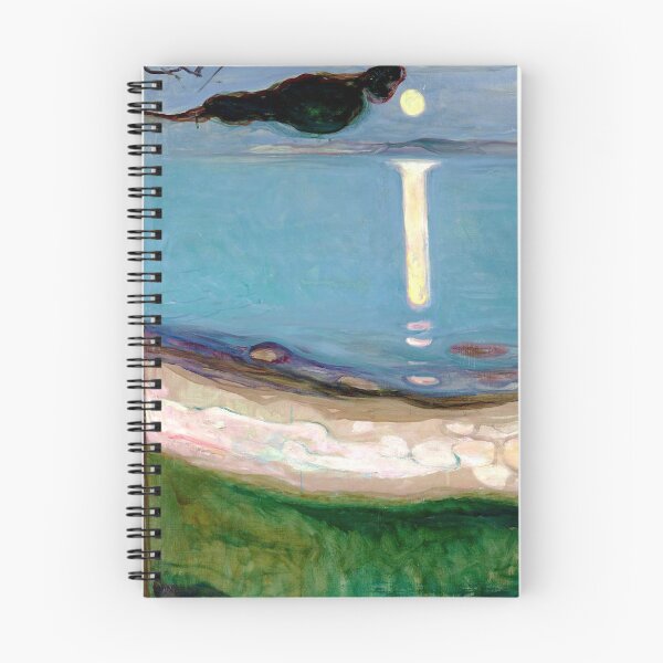 Artikelvorschau, Edvard Munch - Mondlicht entworfen und verkauft von DejaVuStudio.