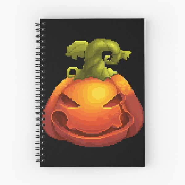 Item preview, Pixelated Scary Pumpkin designed and sold by HopeDetour.