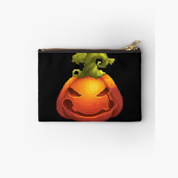 Item preview, Pixelated Scary Pumpkin designed and sold by HopeDetour.