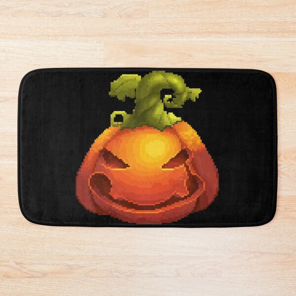 Item preview, Pixelated Scary Pumpkin designed and sold by HopeDetour.