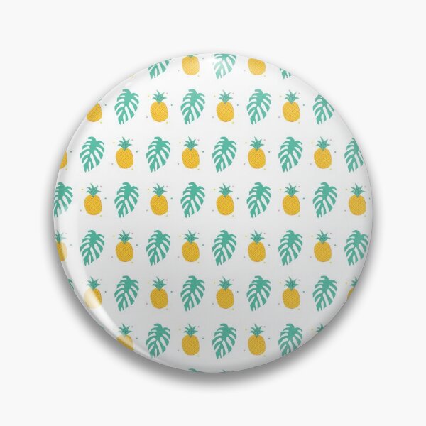 Item preview, Monstera and pineapple designed and sold by SpicyCherrys.