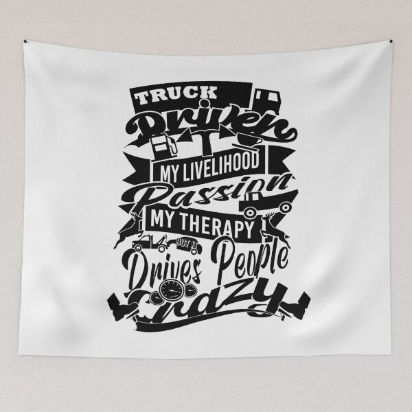 Item preview, Cute quote for truck drivers,trucker,diesel Truck-Funny Truckers family designed and sold by steven8899.