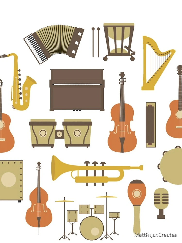 Thumbnail 4 of 4, iPhone Case, Music Instruments designed and sold by MattRyanCreates.