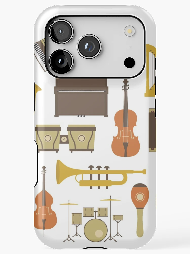 Thumbnail 1 of 4, iPhone Case, Music Instruments designed and sold by MattRyanCreates.