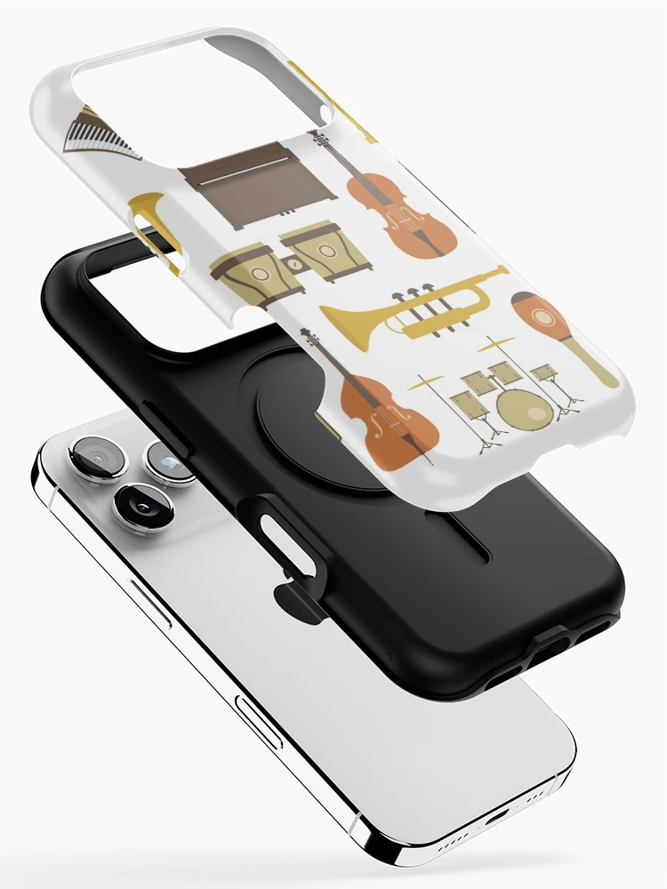 Thumbnail 2 of 4, iPhone Case, Music Instruments designed and sold by MattRyanCreates.