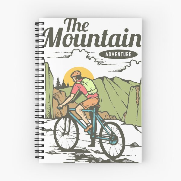 Item preview, The Mountain Adventure with mountain bike designed and sold by smnessen.