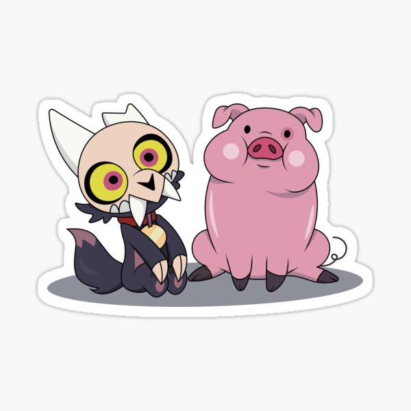 King and Waddles Sticker