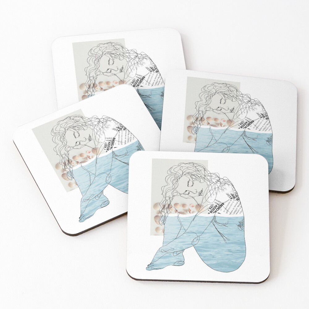 Item preview, Coasters (Set of 4) designed and sold by geloferr.