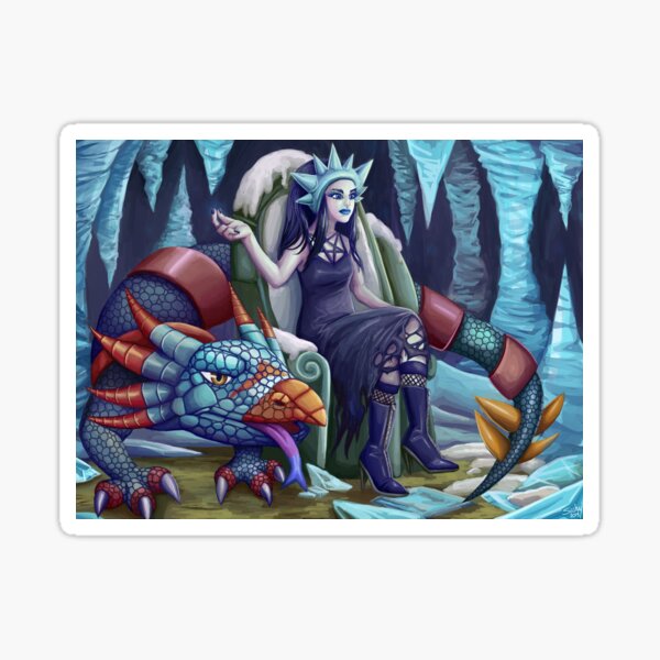 Ice Queen Nona Sticker