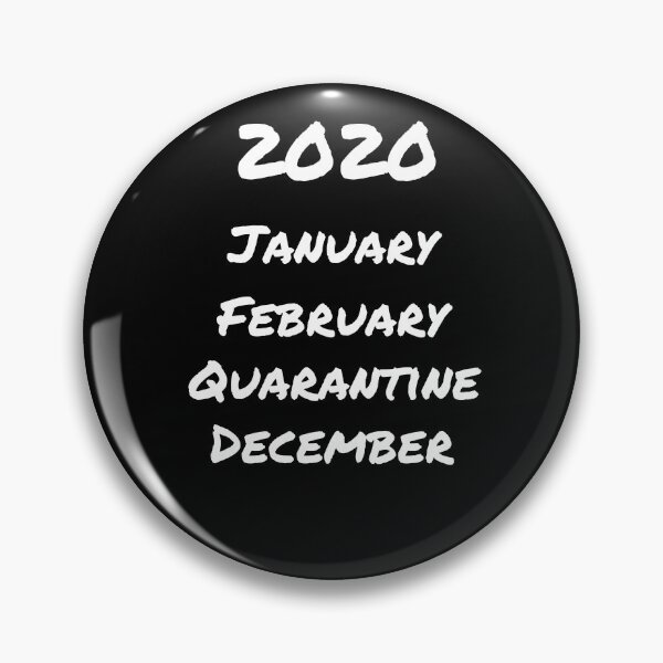 Item preview, January February Quarantine December 2020 designed and sold by AGDesignstore.