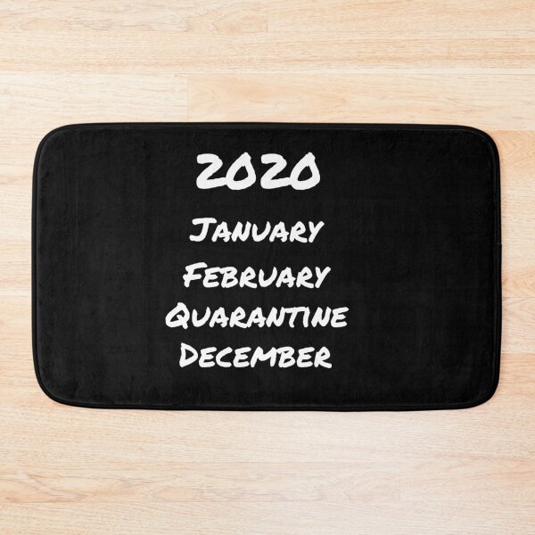 Item preview, January February Quarantine December 2020 designed and sold by AGDesignstore.