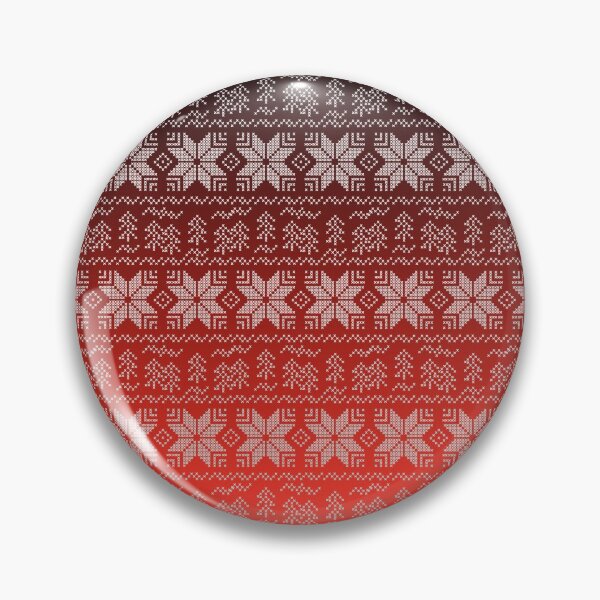 Item preview, Scandinavian Christmas pattern.Red and white. designed and sold by marinaklykva.