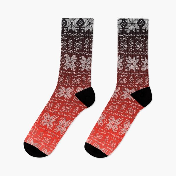 Item preview, Scandinavian Christmas pattern.Red and white. designed and sold by marinaklykva.