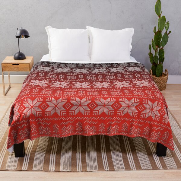 Item preview, Scandinavian Christmas pattern.Red and white. designed and sold by marinaklykva.