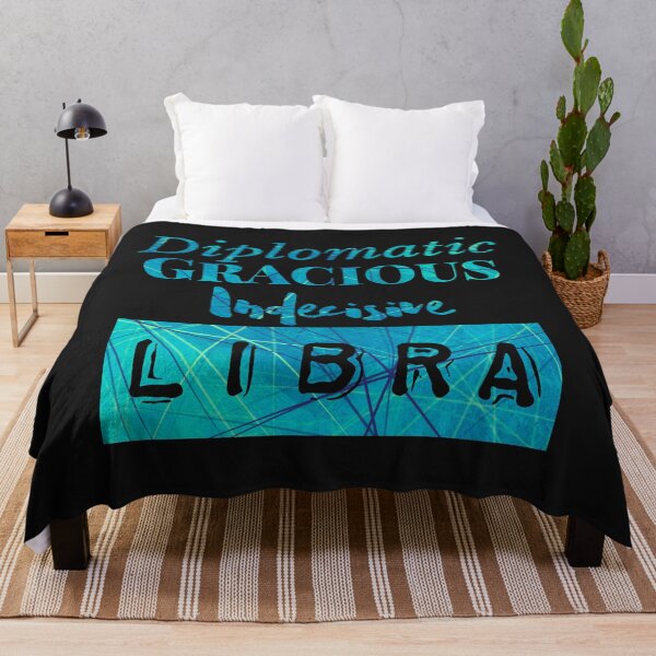Item preview, Libra Zodiac Sign Blue Network Pattern  designed and sold by AMSonArt.