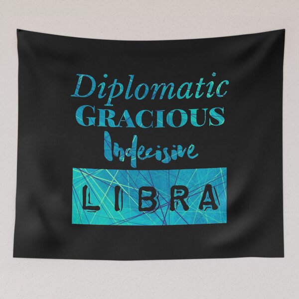Item preview, Libra Zodiac Sign Blue Network Pattern  designed and sold by AMSonArt.