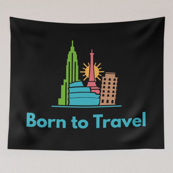 Item preview, Born to Travel designed and sold by JBaystro.