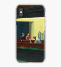 Weinlese Edward Hopper Nighthawks Abendessen iPhone-Hülle & Cover