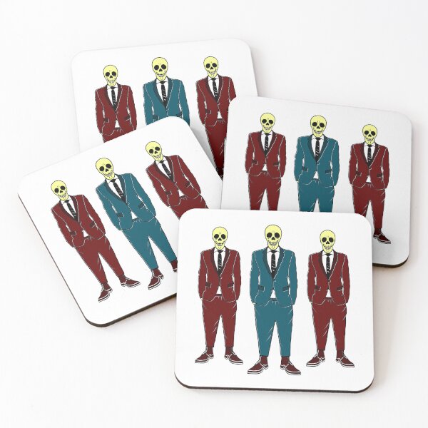 Item preview, Three Skull Wearing Suit  designed and sold by vineeth.
