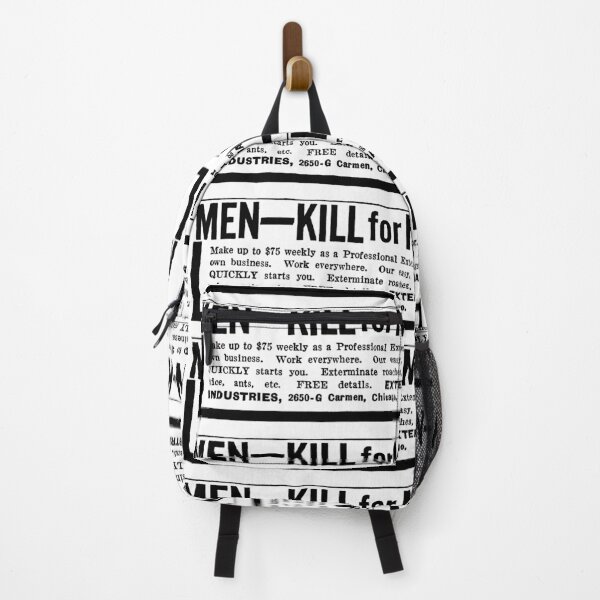 Item preview, KILL FOR MONEY - ADVERT designed and sold by ThrowbackAds.
