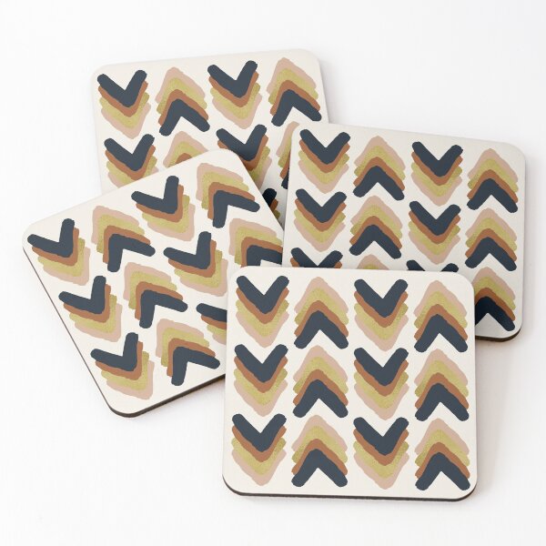 Item preview, Metallic Abstract Arrowhead Pattern designed and sold by valentinavegasi.