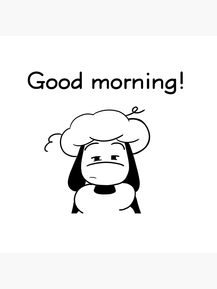 I wish you a good morning! by coldteacomics