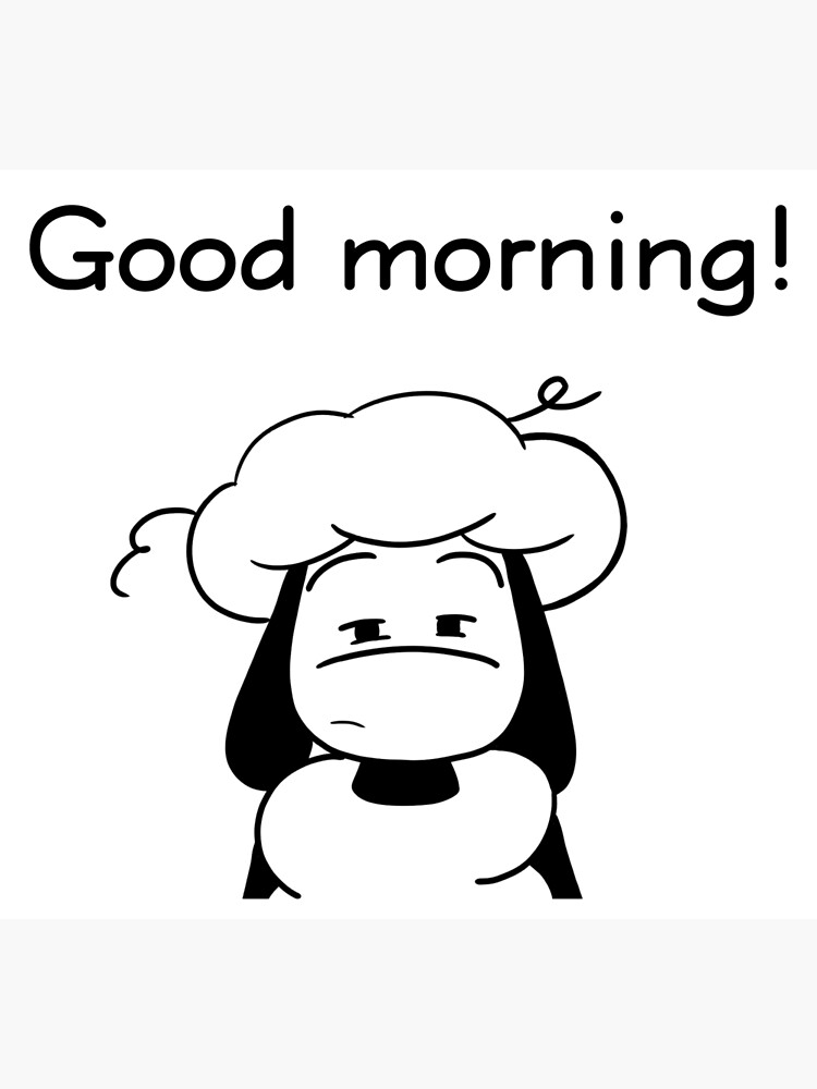 I wish you a good morning! by coldteacomics