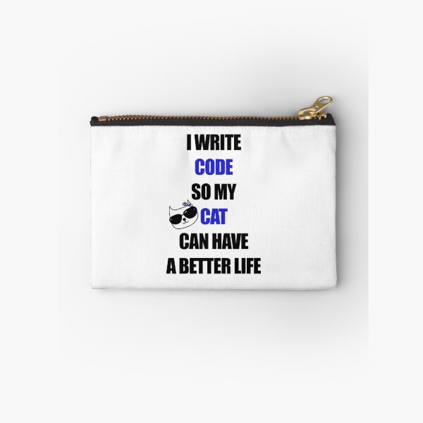 Item preview, Copy of I write code so my cat can have a better life designed and sold by yoshra.